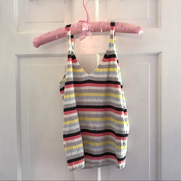 Express Striped Tank Top - M Size - Picture 3 of 5